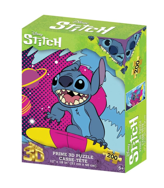 Prime 3D Disney Puzzle // Stitchh (200 Parça)