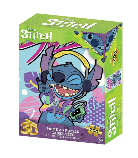 Prime 3D Disney Puzzle // Stitch (200 Parça)