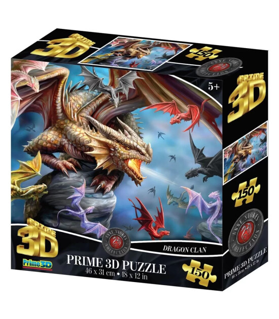 Prime 3D Puzzle // Dragon Clan (150 Parça)