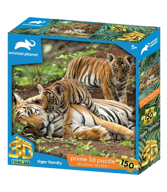 Prime 3D Puzzle 150 Par&ccedil;a // Kaplan Ailesi