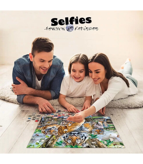 Prime 3D Yetişkin Puzzle 500 Parça // Kaplanlar