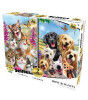 Prime 3D Selfie İkili Puzzle // Kediler K&ouml;pekler (200 Par&ccedil;a)