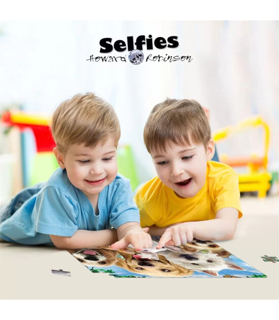 Prime 3D Selfie Puzzle // K&ouml;pek (150 Par&ccedil;a)