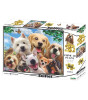 Prime 3D Selfie Yetişkin Puzzle 500 Parça // Köpek 