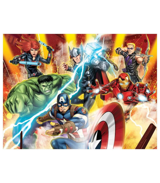 Prime 3D Marvel &Ccedil;ift Taraflı Puzzle // Avengers (500 Par&ccedil;a)