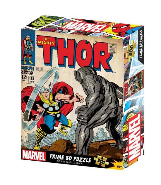Prime 3D Marvel Comics Puzzle // Thor (300 Parça)