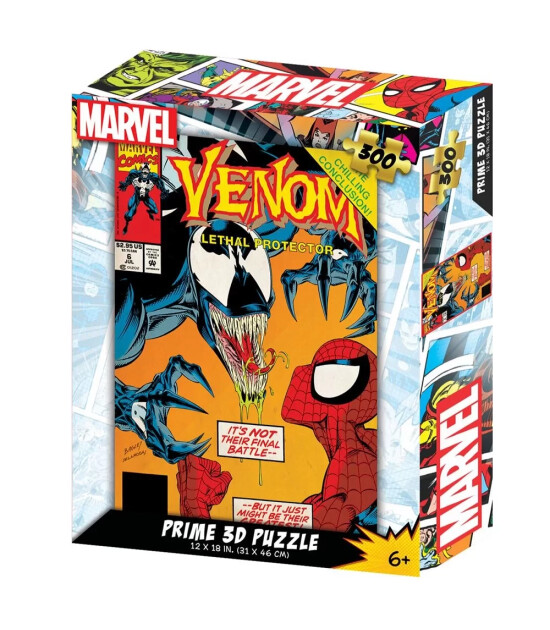 Prime 3D Marvel Comics Puzzle // Venom (300 Parça)
