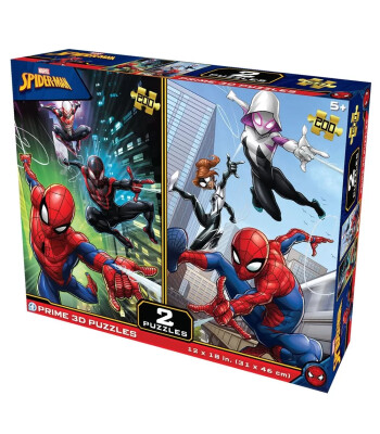 Prime 3D Marvel İkili Puzzle 200 Par&ccedil;a // Spider-Man