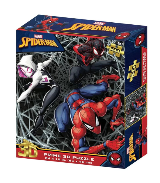 Prime 3D Marvel Puzzle // SpiderMan (500 Parça)