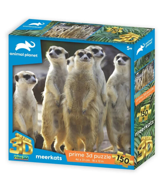 Prime 3D Puzzle 150 Par&ccedil;a // Mirketler