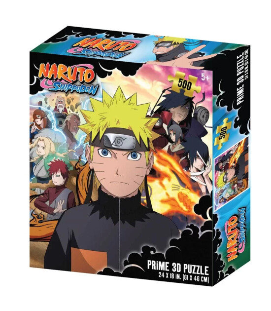 Prime 3D Yetişkin Puzzle // Naruto Shippuden (500 Parça)