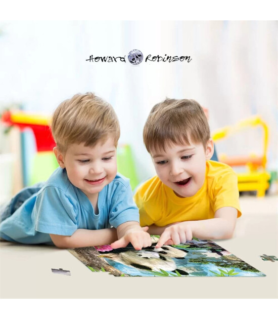 Prime 3D Puzzle // Panda G&uuml;naydın (150 Par&ccedil;a)