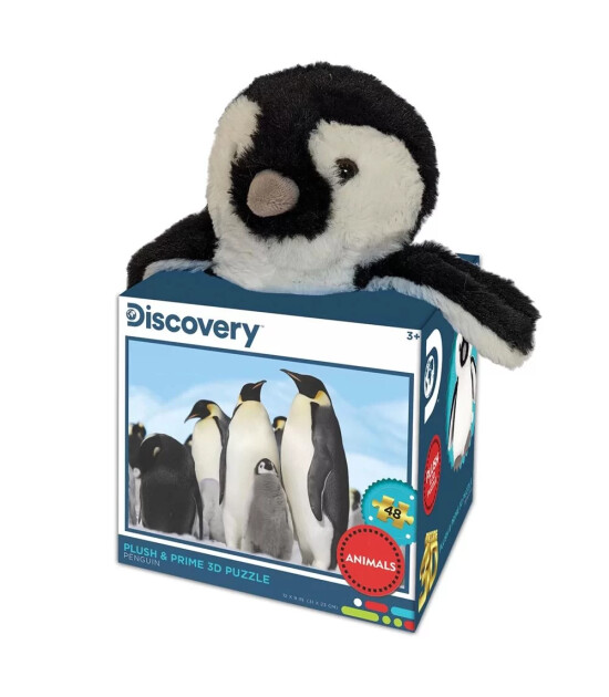 Prime 3D Selfie Puzzle // Penguen (48 Parça)