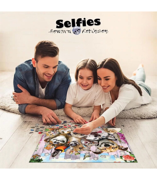 Prime 3D Selfie Yetişkin Puzzle 500 Parça // Pet 