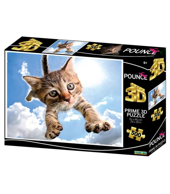 Prime 3D Puzzle // Sparkles (500 Parça)