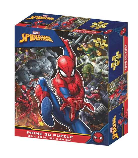 Prime 3D Yetişkin Puzzle // SpiderMan (500 Parça)