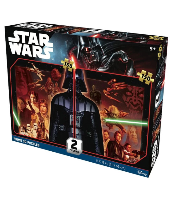 Prime 3D Star Wars Classic İkili Puzzle 150 Parça