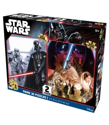 Prime 3D Star Wars Classic İkili Puzzle 200 Par&ccedil;a