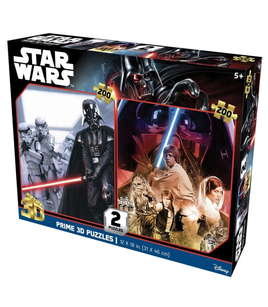 Prime 3D Star Wars Classic İkili Puzzle 200 Parça