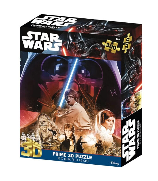 Prime 3D Star Wars Classic Puzzle  (300 Par&ccedil;a)