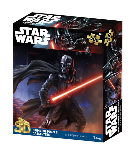 Prime 3D Star Wars Classic Puzzle  // Darth Vader (500 Parça)