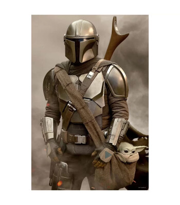 Prime 3D Star Wars Metal Kutu Puzzle 300 Parça // The Mandalorian