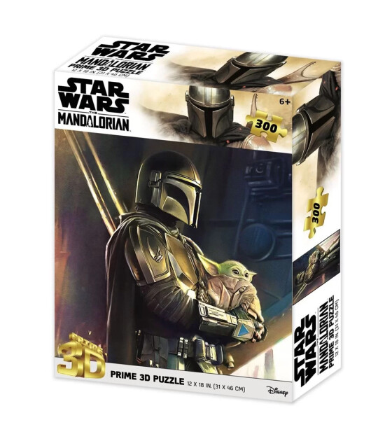 Prime 3D Star Wars Puzzle // The Mandalorian (300 Parça)