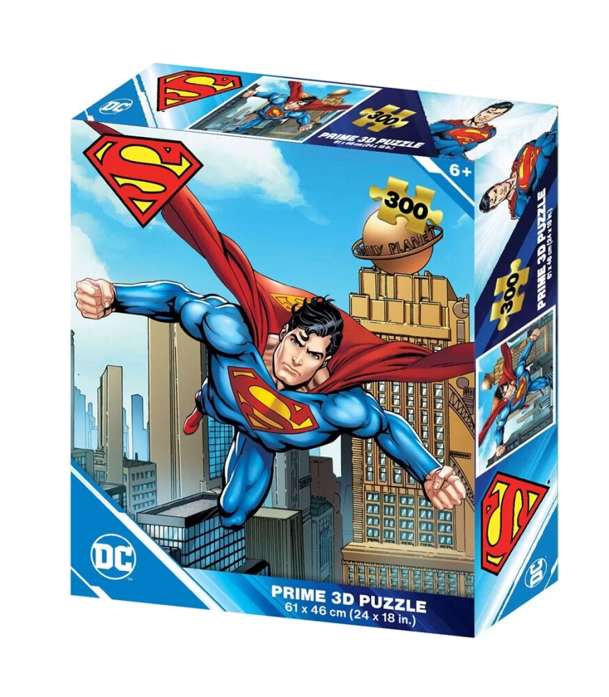 Prime 3D Yetişkin Puzzle 300 Parça // Superman - Keyif Bebesi