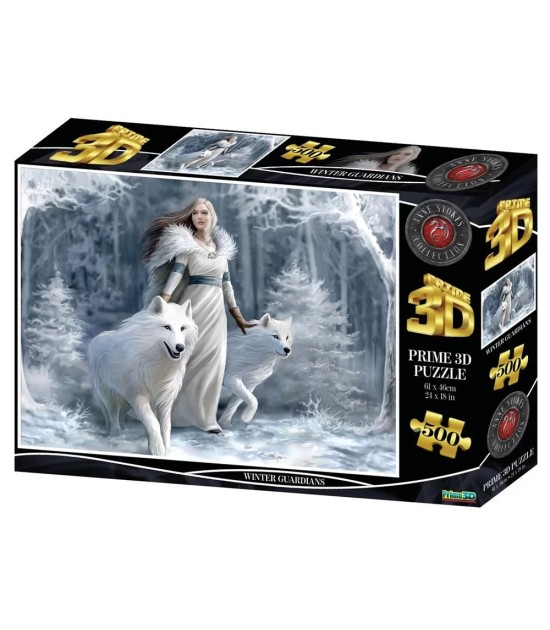 Prime 3D Yetişkin Puzzle 500 Parça // Winter Guardians