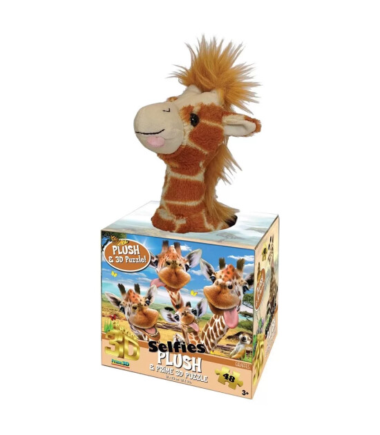 Prime 3D Selfie Puzzle // Zürafa (48 Parça)