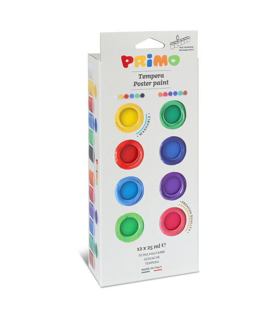Primo PRİMO POSTER BOYA 12*25 ML