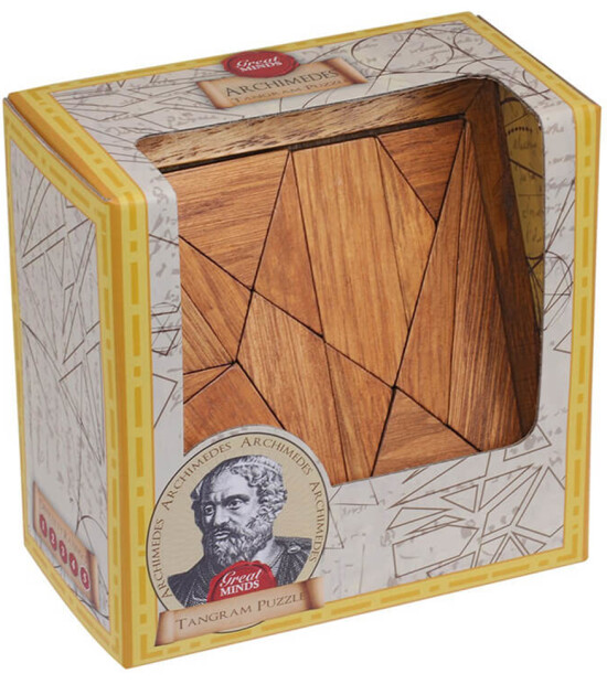 Professor Puzzle Great Minds - Archimedes Tangram Puzzle