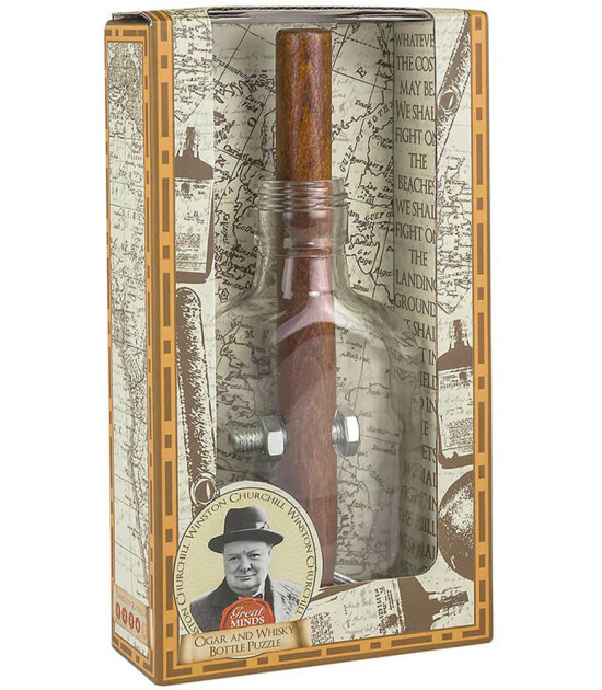 Professor Puzzle Great Minds // Churchill's Bottle Puzzle