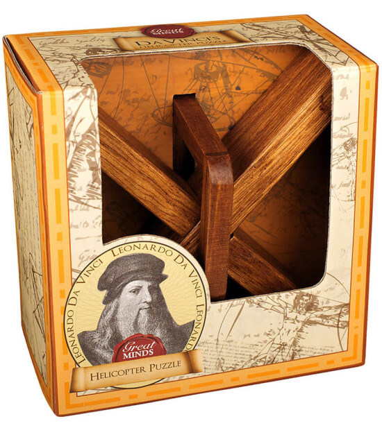 Professor Puzzle Great Minds // Da Vinci's Helicopter Puzzle