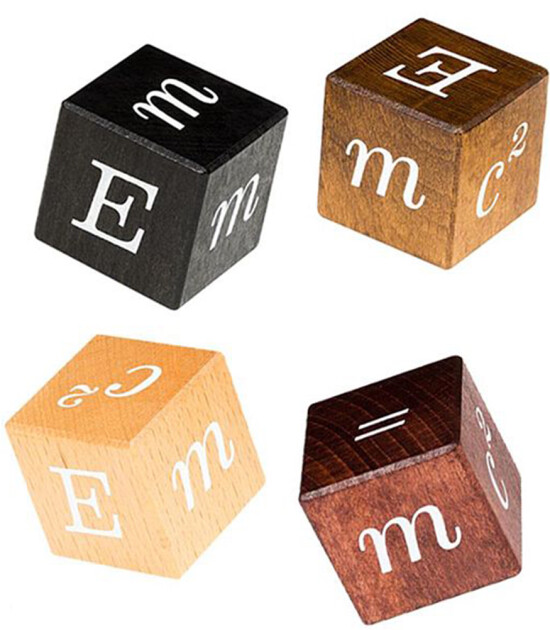 Professor Puzzle - Einstein`s E=mc2 Puzzle Blocks