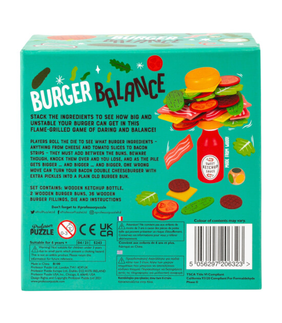 Professor Puzzle Denge Oyunu // Burger Balance