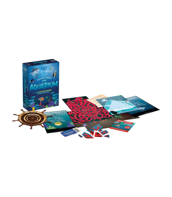 Professor Puzzle Dedektif Aile Oyunu // Escape from the Aquarium