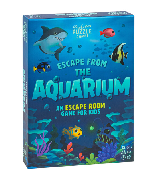 Professor Puzzle Dedektif Aile Oyunu // Escape from the Aquarium