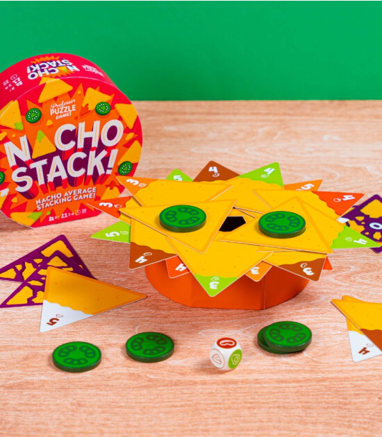 Professor Puzzle Denge Oyunu // Nacho Stack!