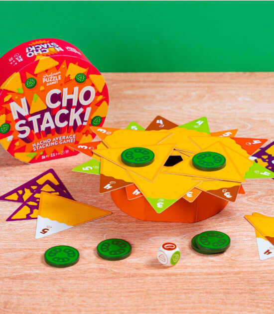 Professor Puzzle Denge Oyunu // Nacho Stack!