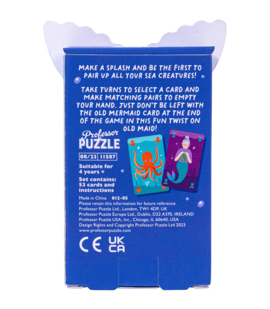 Professor Puzzle Eşleştirme Kart Oyunu // Old Mermaid