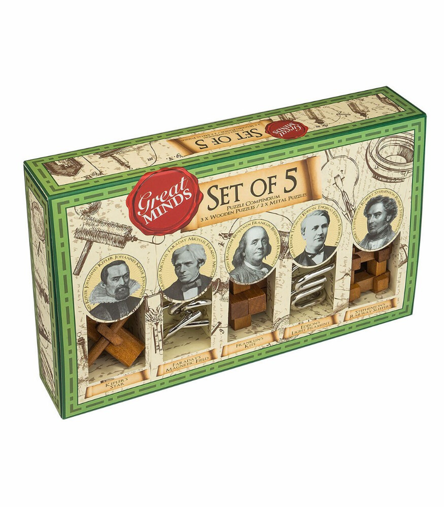 Professor Puzzle Great Minds Set of 5 Keyif Bebesi Kids & Toys