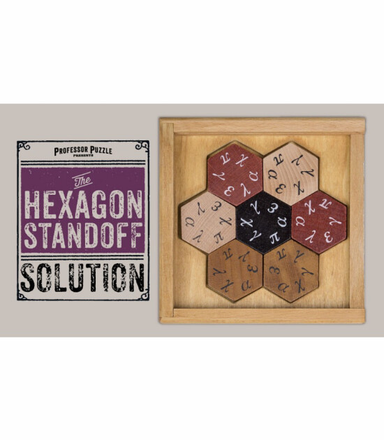 Professor Puzzle Hexagon Standoff