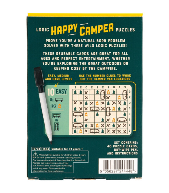 Professor Puzzle Mantık Bulmacaları // Happy Camper