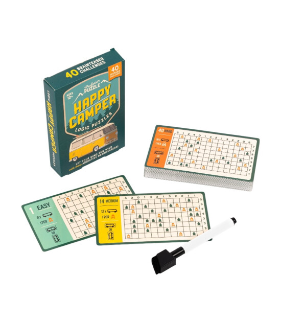 Professor Puzzle Mantık Bulmacaları // Happy Camper