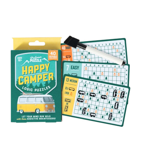 Professor Puzzle Mantık Bulmacaları // Happy Camper