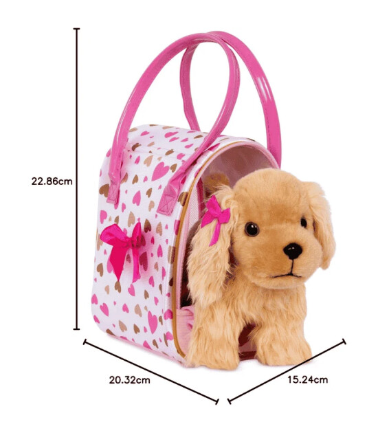 Pucci Pups Gold ve Kalpli &Ccedil;anta