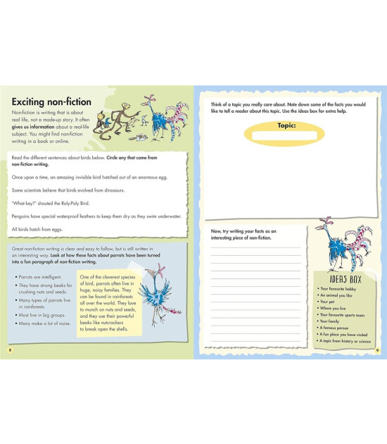 Penguin Random House Children's UK Roald Dahl Creative Writing with The Twits: Remarkable Reasons to Write