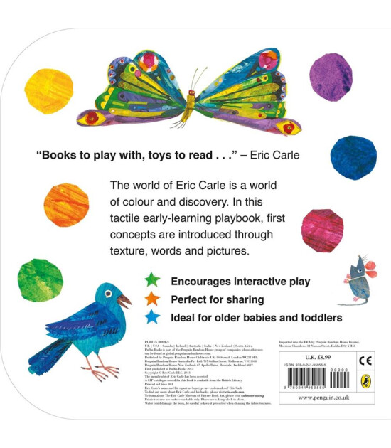 Penguin Random House Children's Uk The Very Hungry Caterpillar: Touch and Feel Playbook