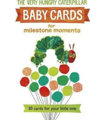 Puffin Very Hungry Caterpillar Baby Cards for Milestone Moments